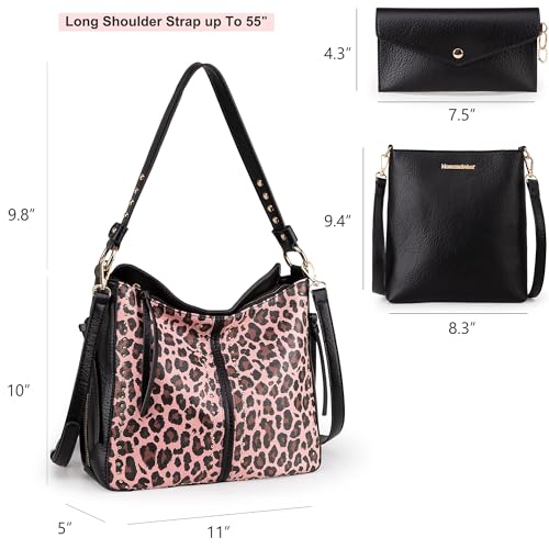 Montana West Leather Hobo Bags with Matching Wallet