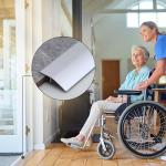 Aluminum Floor Transition Threshold Ramp for 0.2-0.5" Height Gap