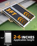 3FT Non-Slip Aluminum Threshold Ramp for Wheelchairs & Scooters