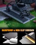 3FT Non-Slip Aluminum Threshold Ramp for Wheelchairs & Scooters