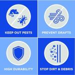 M-D Building Products TH042 Fluted Saddle Ramps