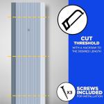 M-D Building Products TH042 Fluted Saddle Ramps