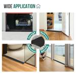 2'' Rubber Threshold Ramp for Doorways and Driveways