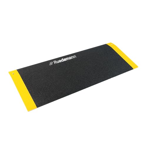 Aluminum Threshold Ramp, 600lbs, Portable, Anti-Slip, Wheelchair, 10L x 31.5W, Black