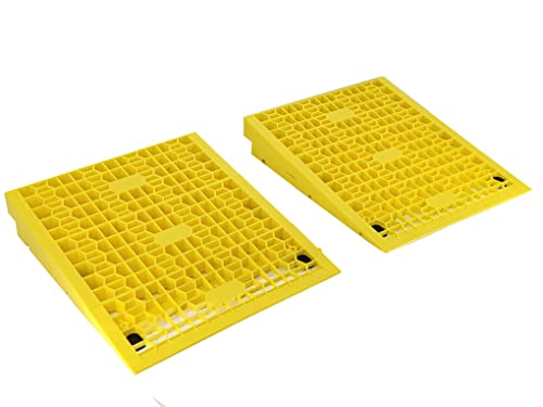 MaxxHaul 50724 Threshold Ramp, Up to 3" Rise, Pack of 2
