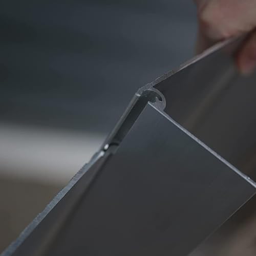 1" Portable Aluminum Threshold Ramp for Doorways and Landings