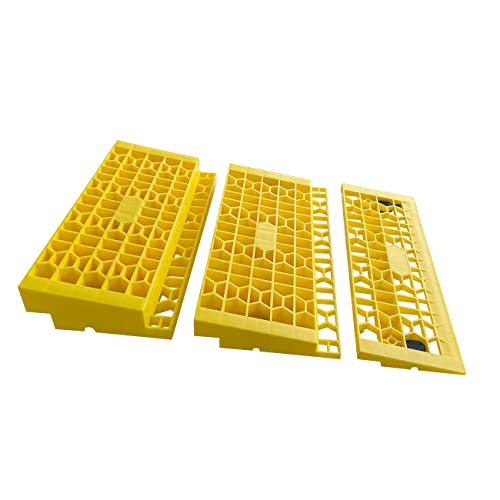 MaxxHaul 50724 Threshold Ramp, Up to 3" Rise, Pack of 2