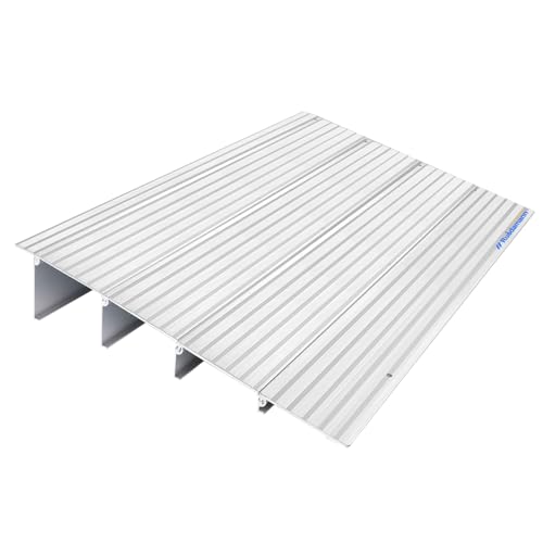 Aluminum Threshold Ramp for Wheelchairs and Scooters