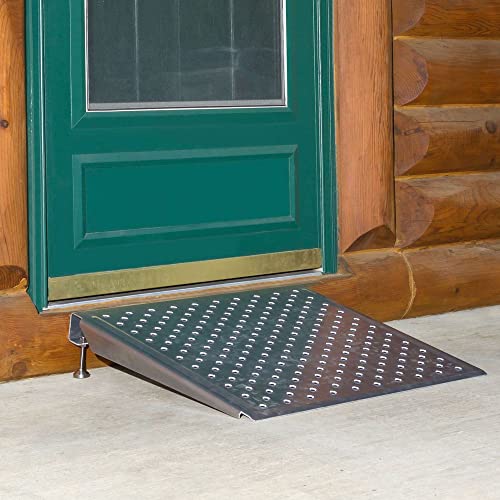 Adjustable Silver Spring Threshold Ramp - 6" High, 30