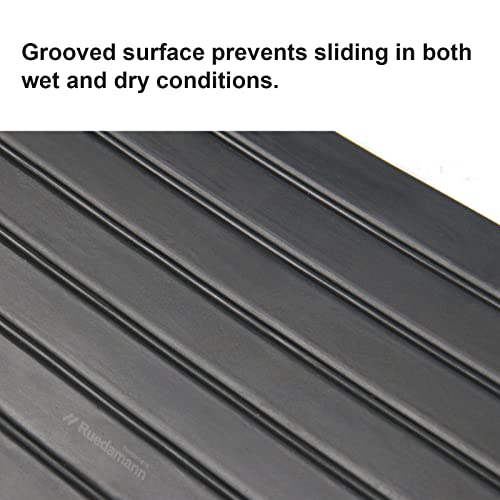 Ruedamann 1 Inch Threshold Ramp for Doorways & Bathroom