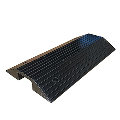 Rubber Non-Slip Threshold Ramp for Doorways and Walkways