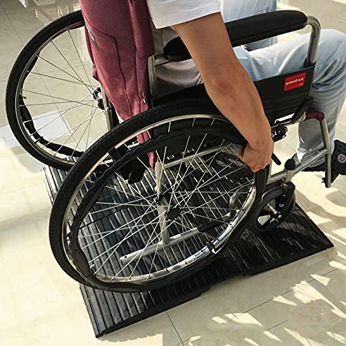 Rubber Threshold Doorway Ramp for Wheelchairs and Walkers