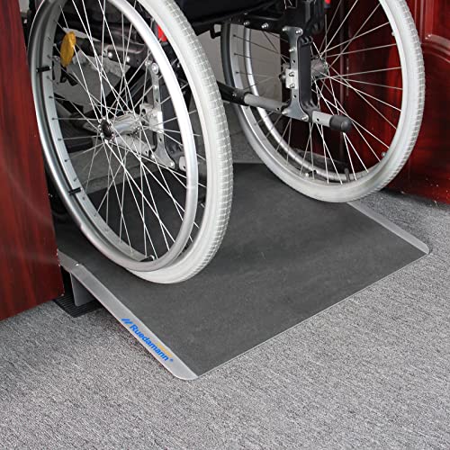 15.5" Wheelchair Ramp for Thresholds, 600lbs Capacity