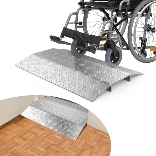 Aluminum Doorway Threshold Ramp - 23.6" W, 17.2" L