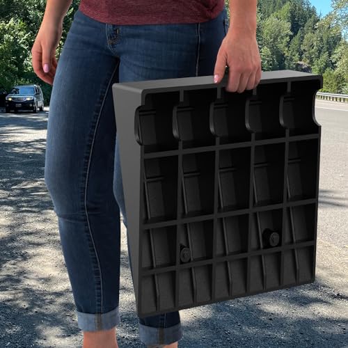 Nilight Rubber Curb Ramps, 7.5" Rise Height, 2 Pack