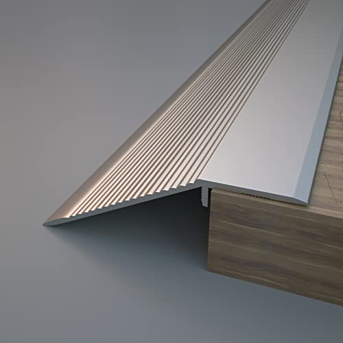 48" NeatiEase Aluminum Threshold Ramps in Gray