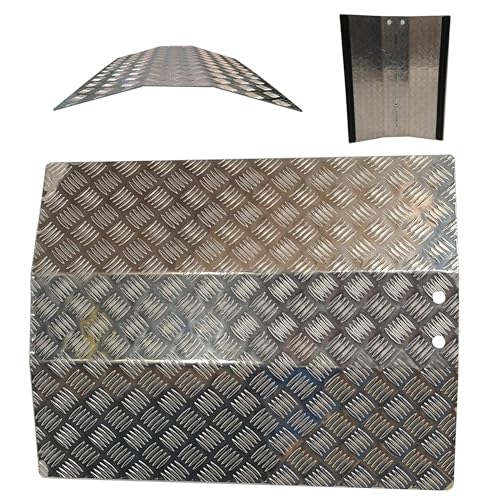 WORHAN Aluminum Threshold Ramp for Wheelchair, Non-Slip Surface