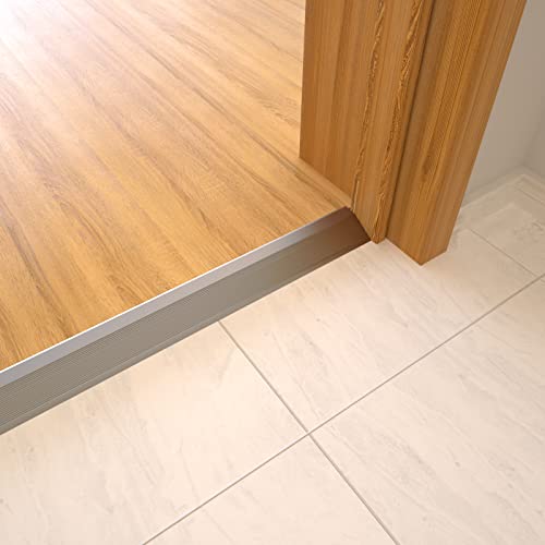 48" NeatiEase Aluminum Threshold Ramps in Gray