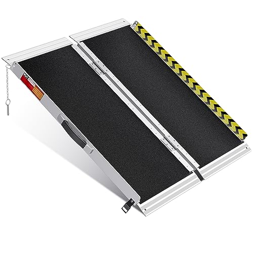 3FT Non-Slip Aluminum Threshold Ramp for Wheelchairs & Scooters