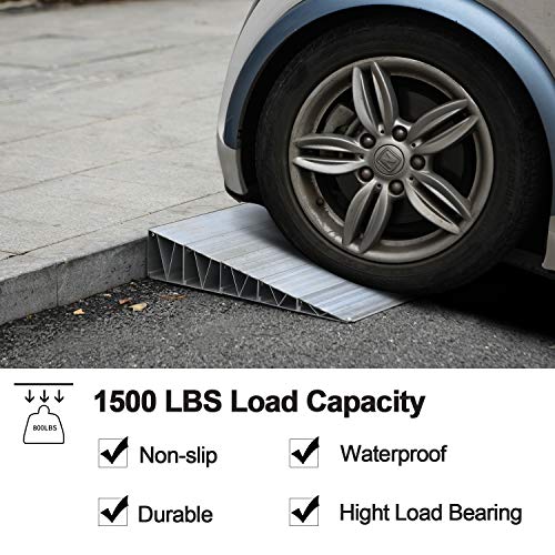Anwenwen 2.5" Rise Aluminum Threshold Ramp - 1800lbs
