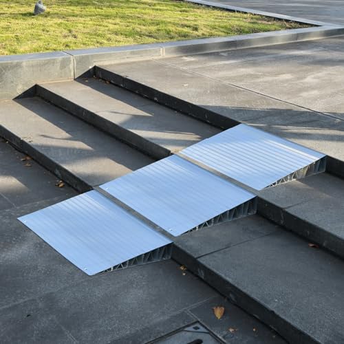 Anwenwen 2.5" Rise Aluminum Threshold Ramp - 1800lbs