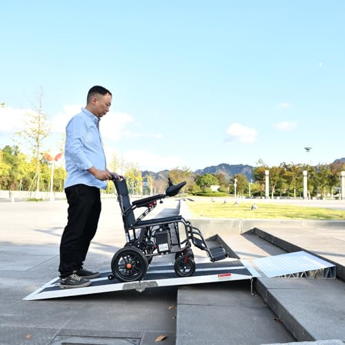 Anwenwen 2.5" Rise Aluminum Threshold Ramp - 1800lbs