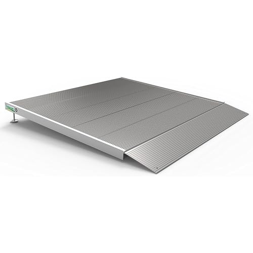 EZ-ACCESS Transitions 36" Angled Entry Aluminum Threshold Ramp