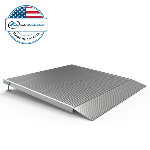 EZ-ACCESS Transitions 36" Angled Entry Aluminum Threshold Ramp