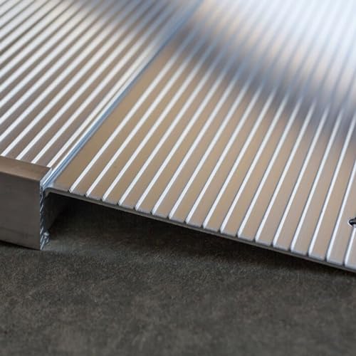 EZ-ACCESS Transitions 36" Angled Entry Aluminum Threshold Ramp