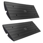 Pyle 4ft Heavy Duty Rubber Threshold Bridge Ramps