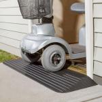 3/4" Silver Spring Rubber Threshold Ramp - Max Rise