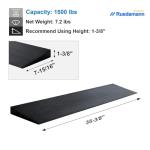Ruedamann 1.4" Rise Non-Slip Rubber Threshold Ramp