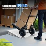Ruedamann 2" Rise Aluminum Entry Ramp, 800 LBS