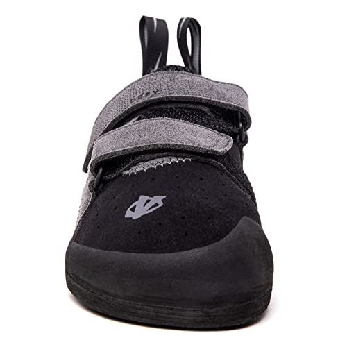 EVOLV Men's Defy Climbing Shoes Black/Gray Size 7.5