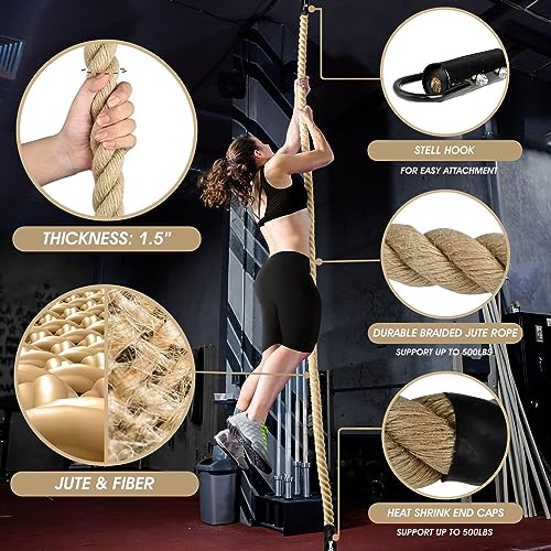 10ft YES4ALL Climbing Rope