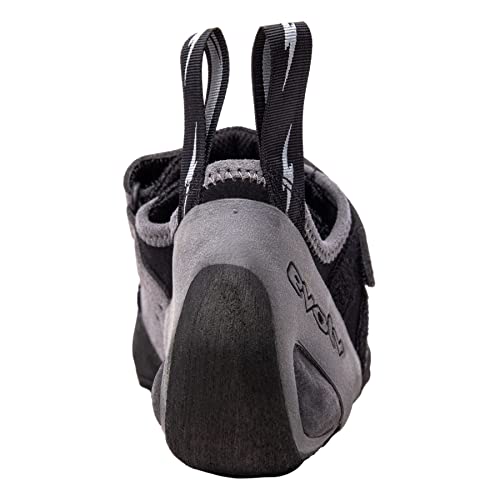 EVOLV Men's Defy Climbing Shoes Black/Gray Size 7.5