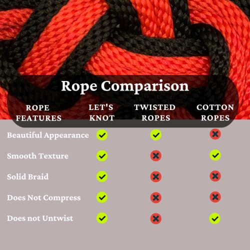 Japanese Style Rope Kit for Climbers - Soft, Durable Knots
