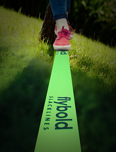 flybold 57 ft Slackline Kit for Kids and Adults