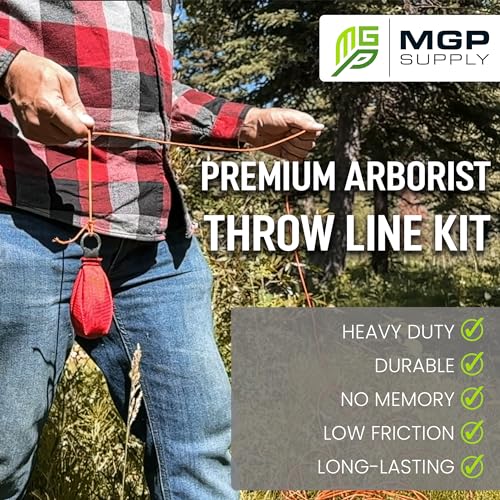 Arborist Throw Line Kit - 100% Polyester Rope