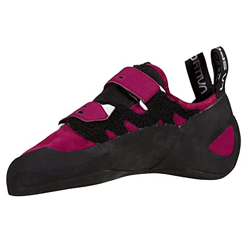 La Sportiva Womens Tarantula Climbing Shoe, Red Plum