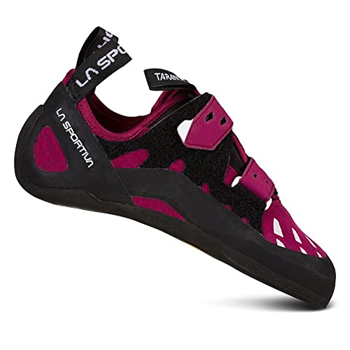 La Sportiva Womens Tarantula Climbing Shoe, Red Plum