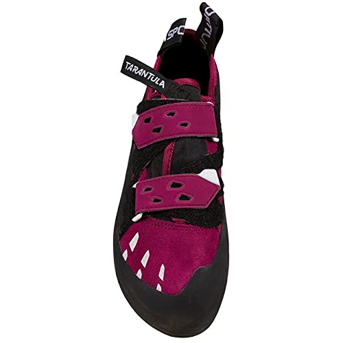 La Sportiva Womens Tarantula Climbing Shoe, Red Plum