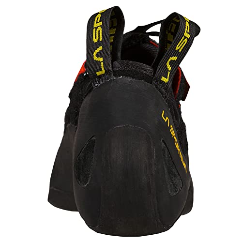 La Sportiva Men's Tarantula Climbing Shoes, Black/Poppy, Size 9