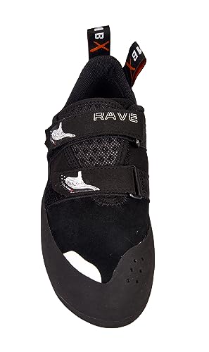 Ravestrap Climbing Shoe in Phantom Black