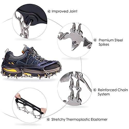 Cimkiz Ice Cleats: Anti-Slip Traction for Climbing Gear