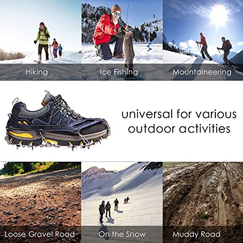 Cimkiz Ice Cleats: Anti-Slip Traction for Climbing Gear