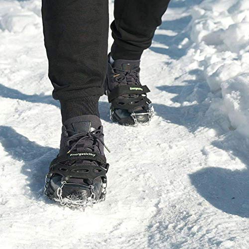 Enhanced Ice Cleat Spikes for Mountain Climbing Boots