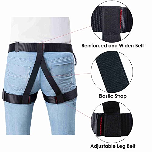 HandAcc Climbing Safety Belt for Rappelling and Rescuing