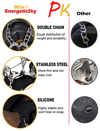 Enhanced Ice Cleat Spikes for Mountain Climbing Boots