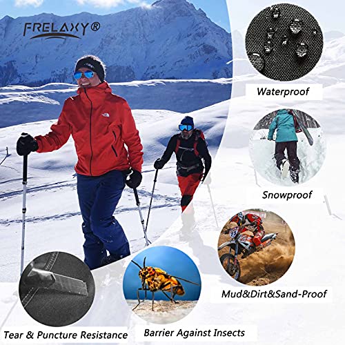 Waterproof Leg Gaiters with Upgraded Foot Strap